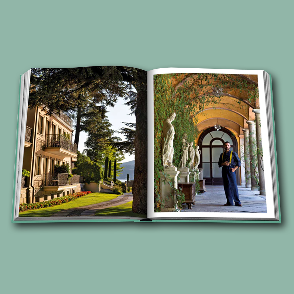 Buch Lake Como von Assouline, Inhalt 