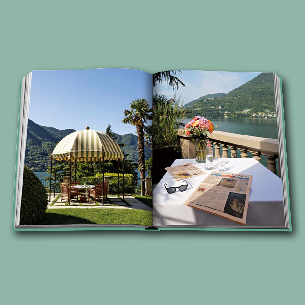 Buch Lake Como von Assouline, Inhalt 