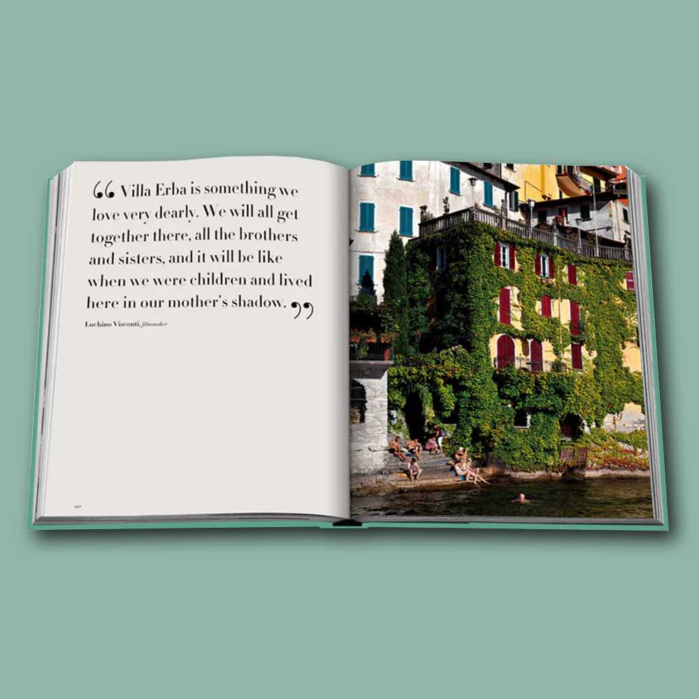 Buch Lake Como von Assouline, Inhalt 