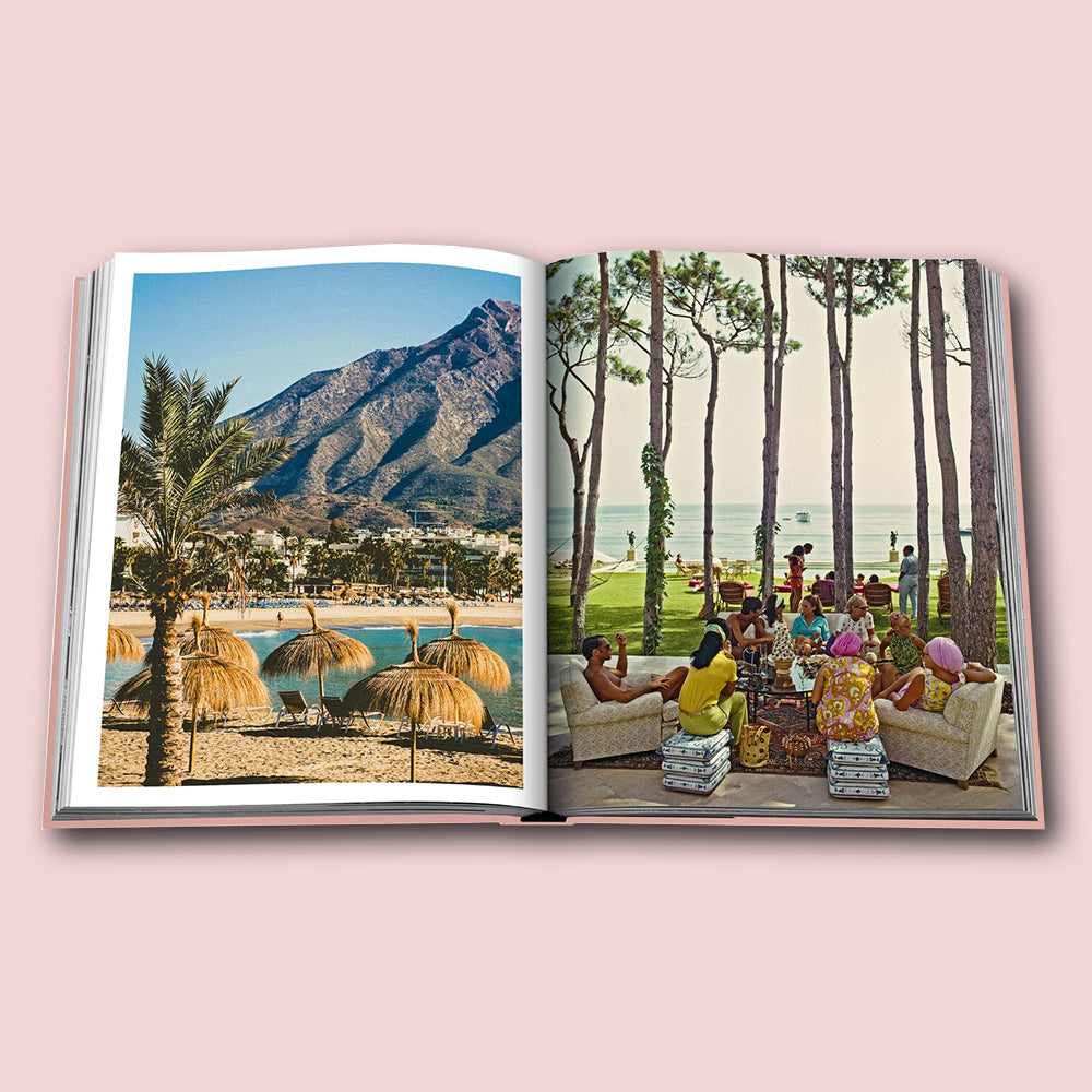 Buch Marbella Sol von Assouline, Farbe Rosa
