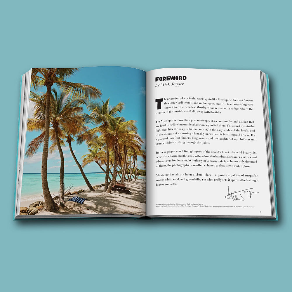 Buch Mustique Icon von ASSOULINE im Farbton türkis