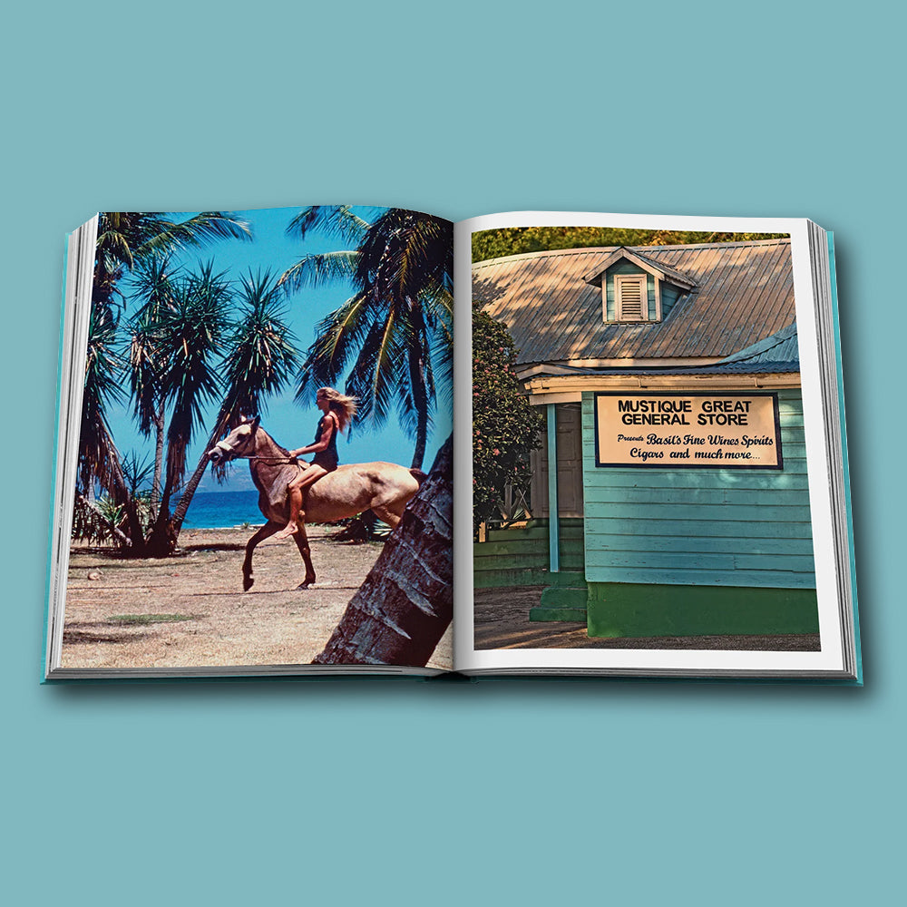 Buch Mustique Icon von ASSOULINE im Farbton türkis