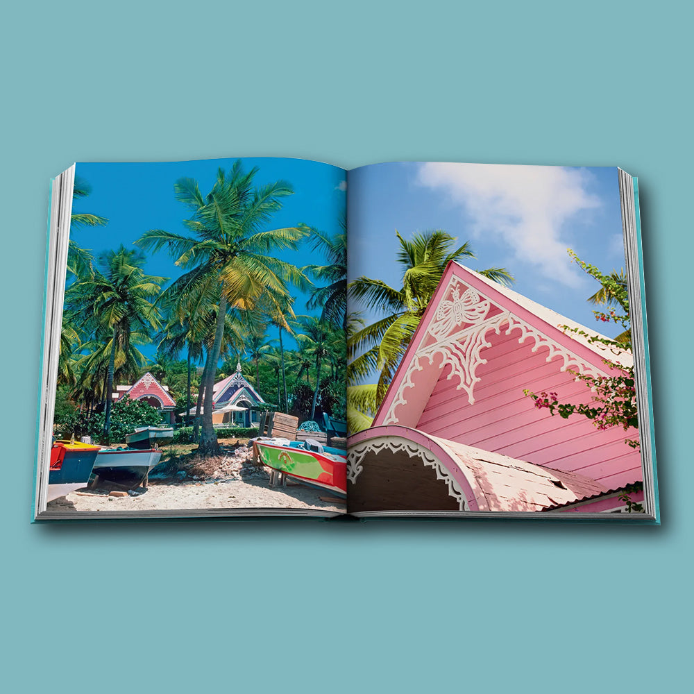 Buch Mustique Icon von ASSOULINE im Farbton türkis
