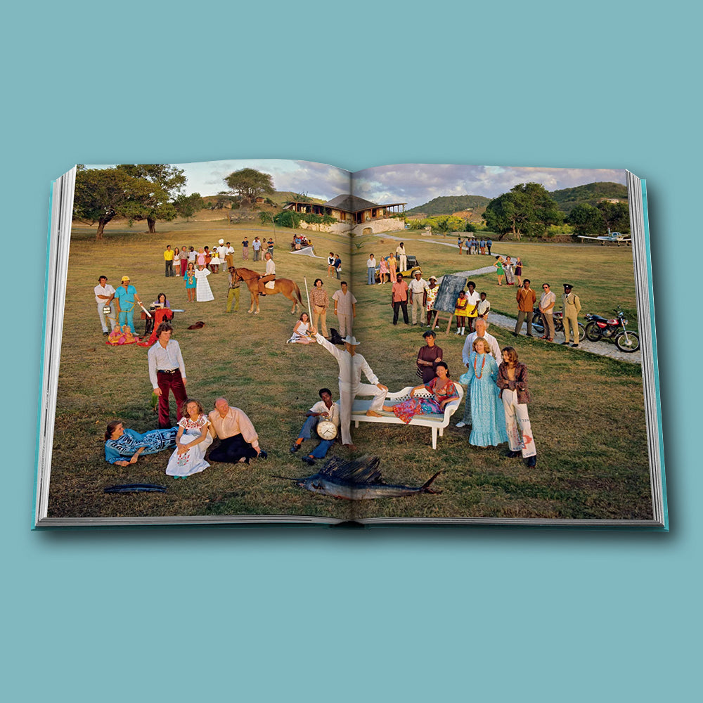 Buch Mustique Icon von ASSOULINE im Farbton türkis