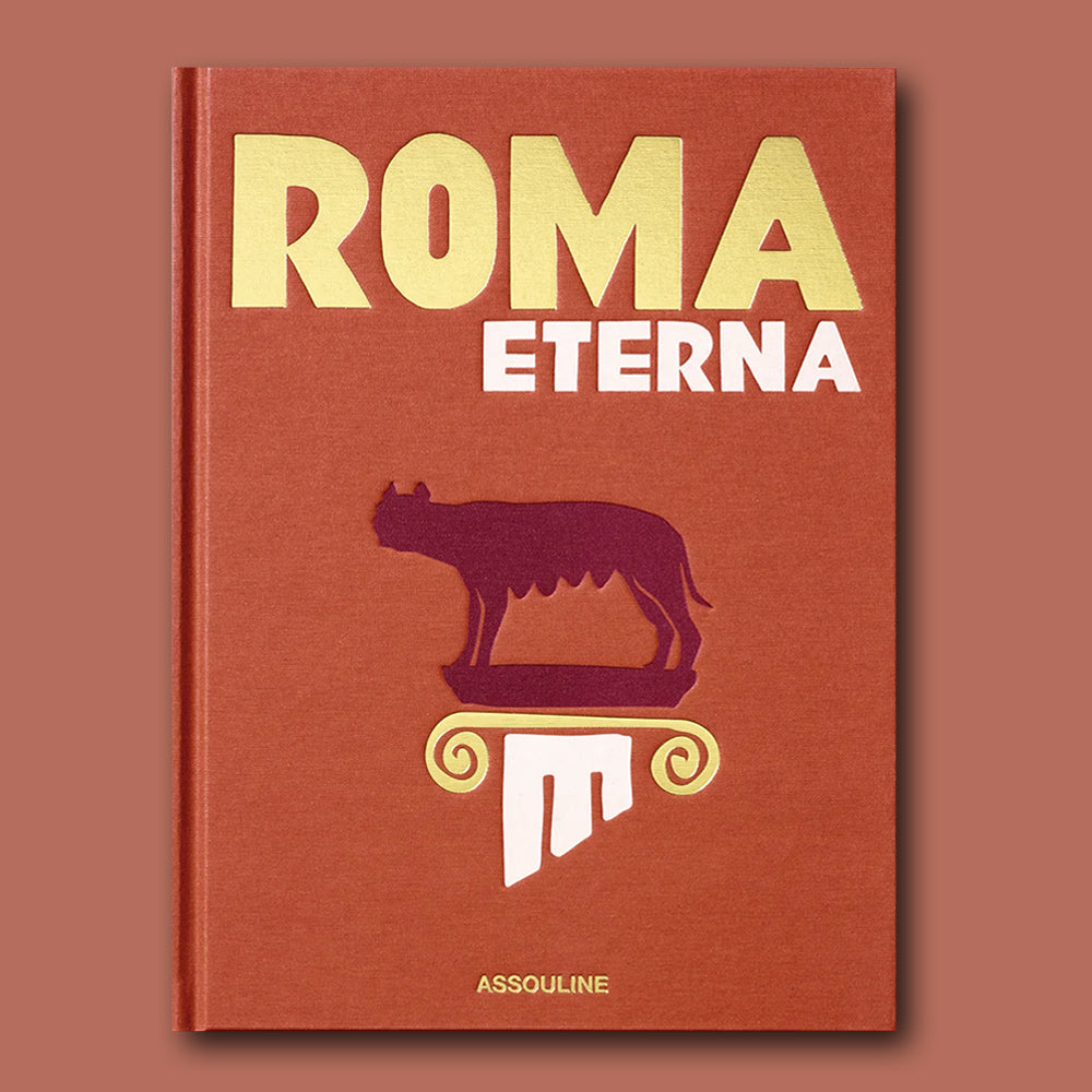 Buch Roma Eterna von ASSOULINE im Farbton Rot