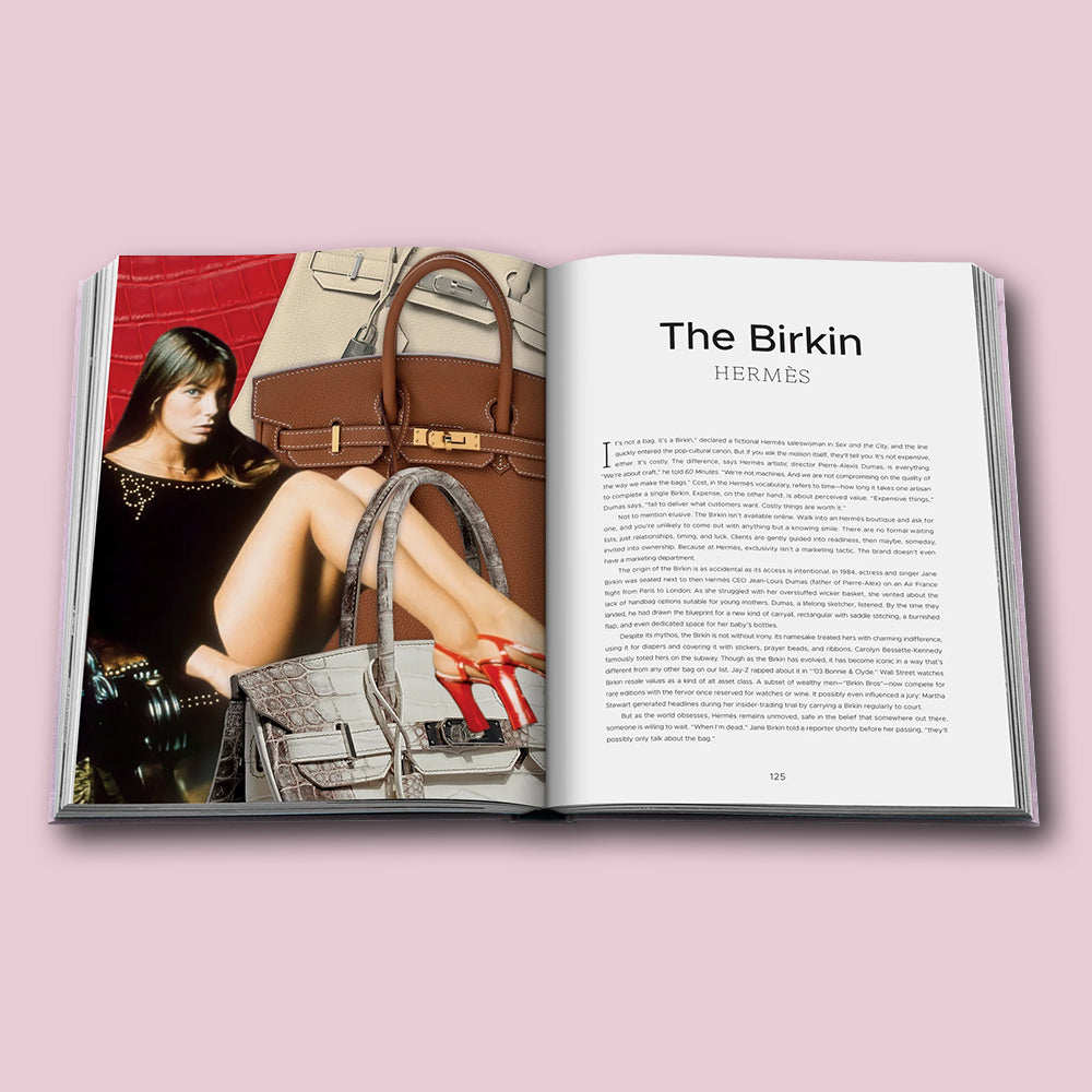 Buch Fashionphile: The Book of Iconic Bags von ASSOULINE im Farbton Rosa
