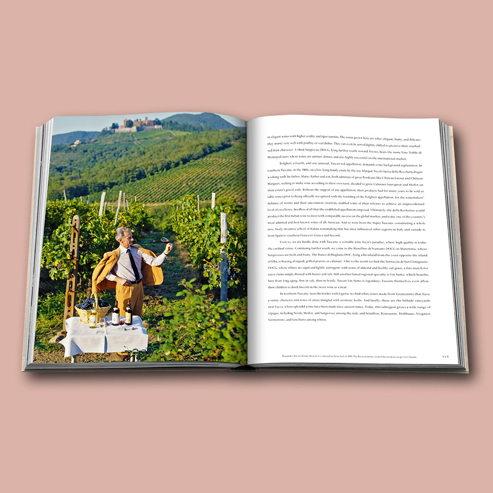 Buch WINE &amp; TRAVEL Serie von Assouline vom Land Italien 