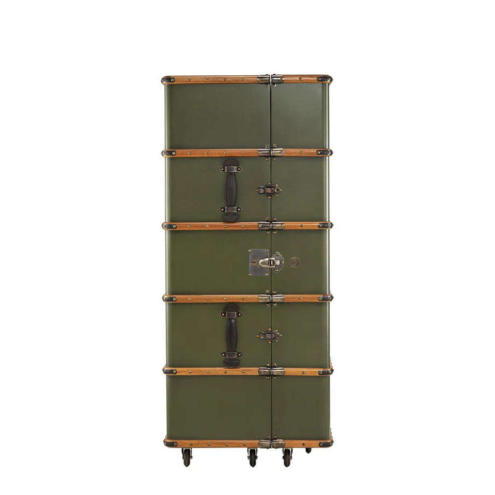 Barschrank STATEROOM von Authentic Models im Farbton grün, geschlossen
