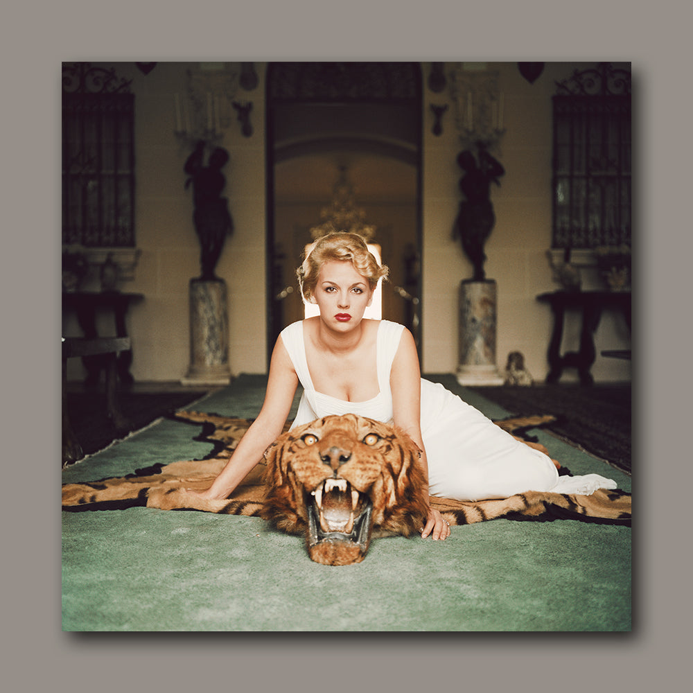 Wandbild Acrylglas Slim Aarons - Beauty and the Beast