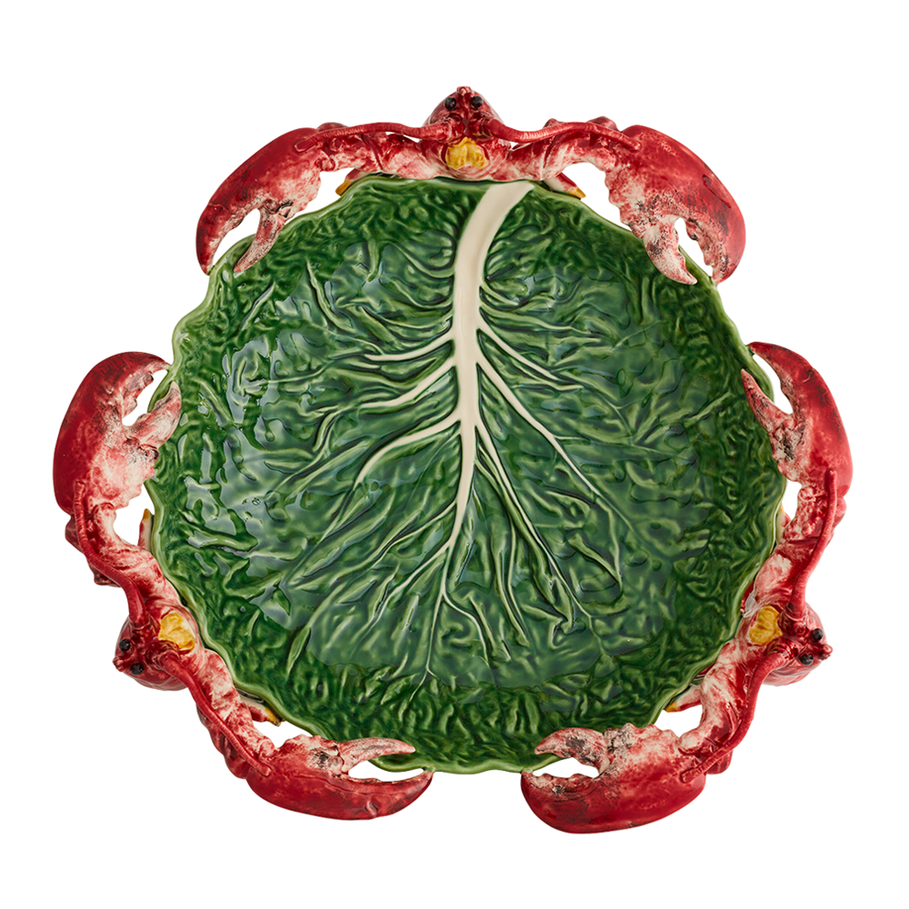 Schale KOHL MIT HUMMER aus Keramik