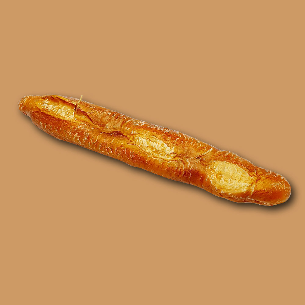 Kerze in Baguette Form von Cereria Introna, braun