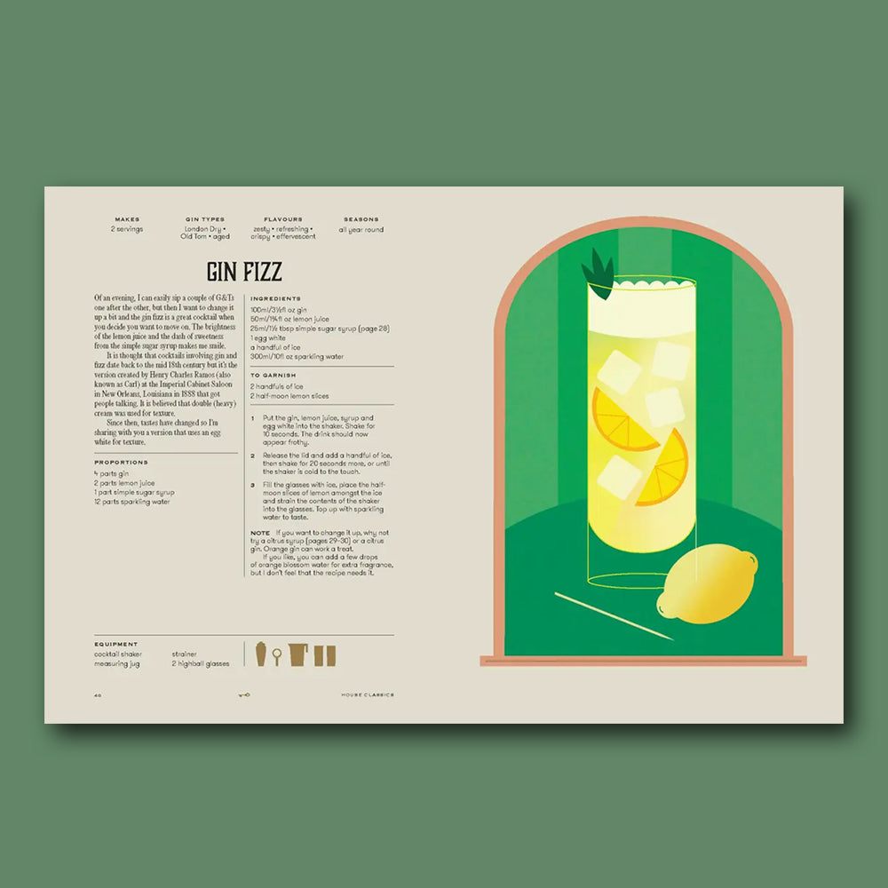 Cocktailbuch House of Gin von Hardie Grant Book