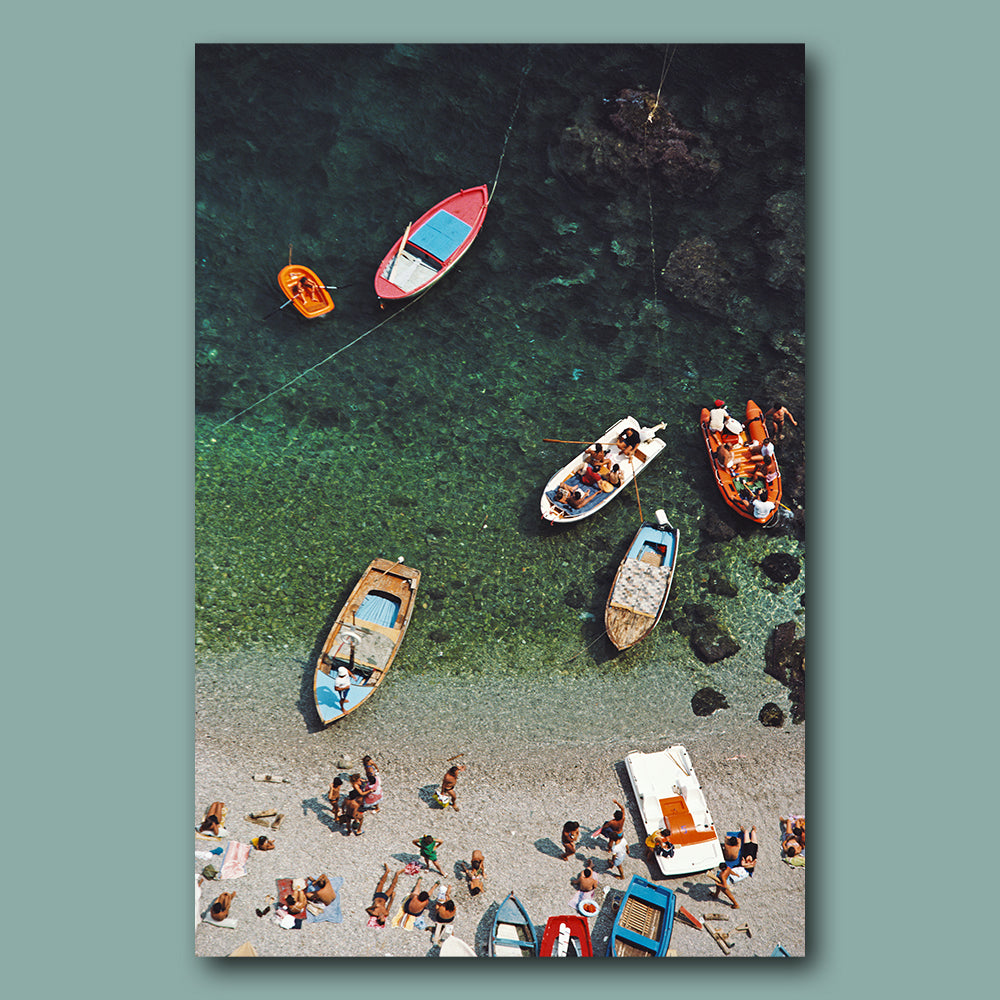 Wandbild Acrylglas Slim Aarons - Conca dei Marini von Getty Images