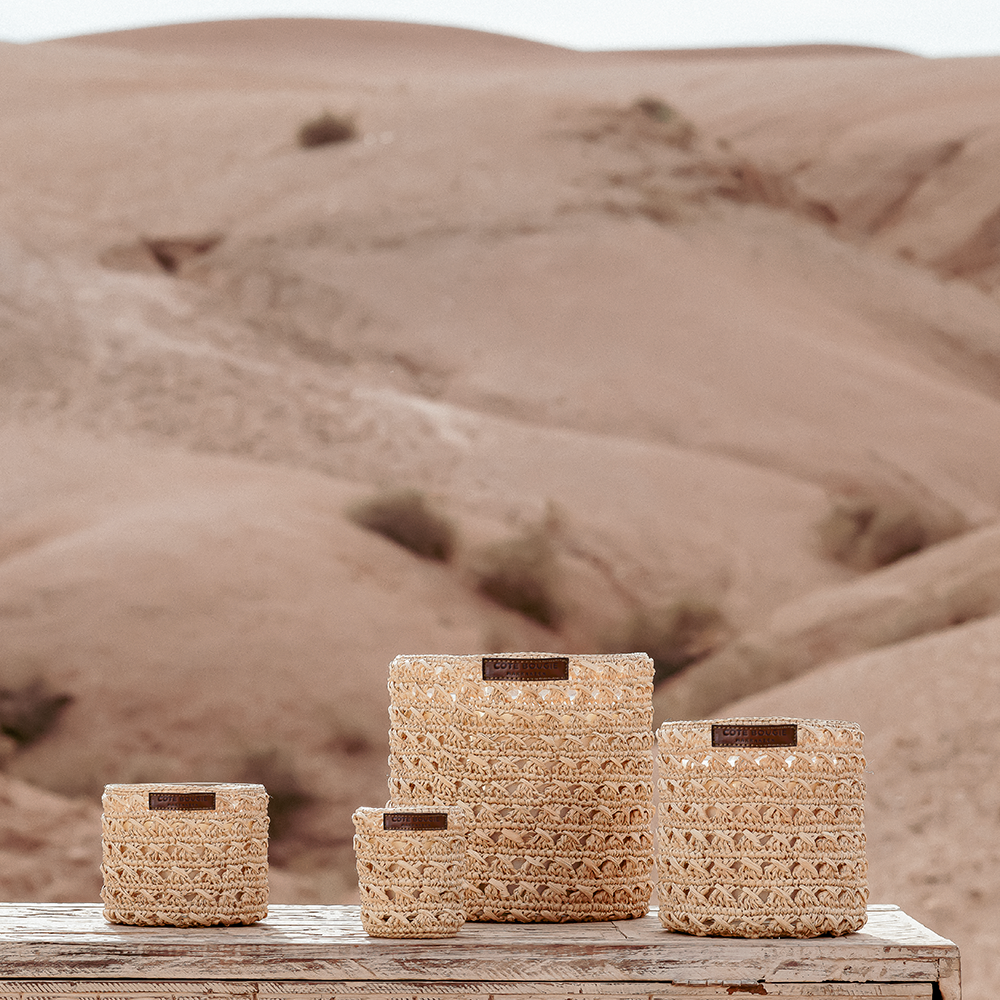 Duftkerze RAPHIA ZINA mit Feigenduft von Cote Bougie Marrakech