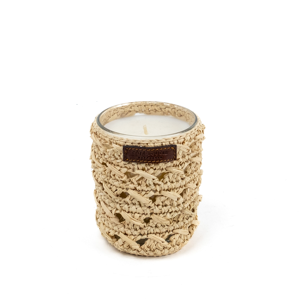 Duftkerze RAPHIA ZINA mit Feigenduft von Cote Bougie Marrakech