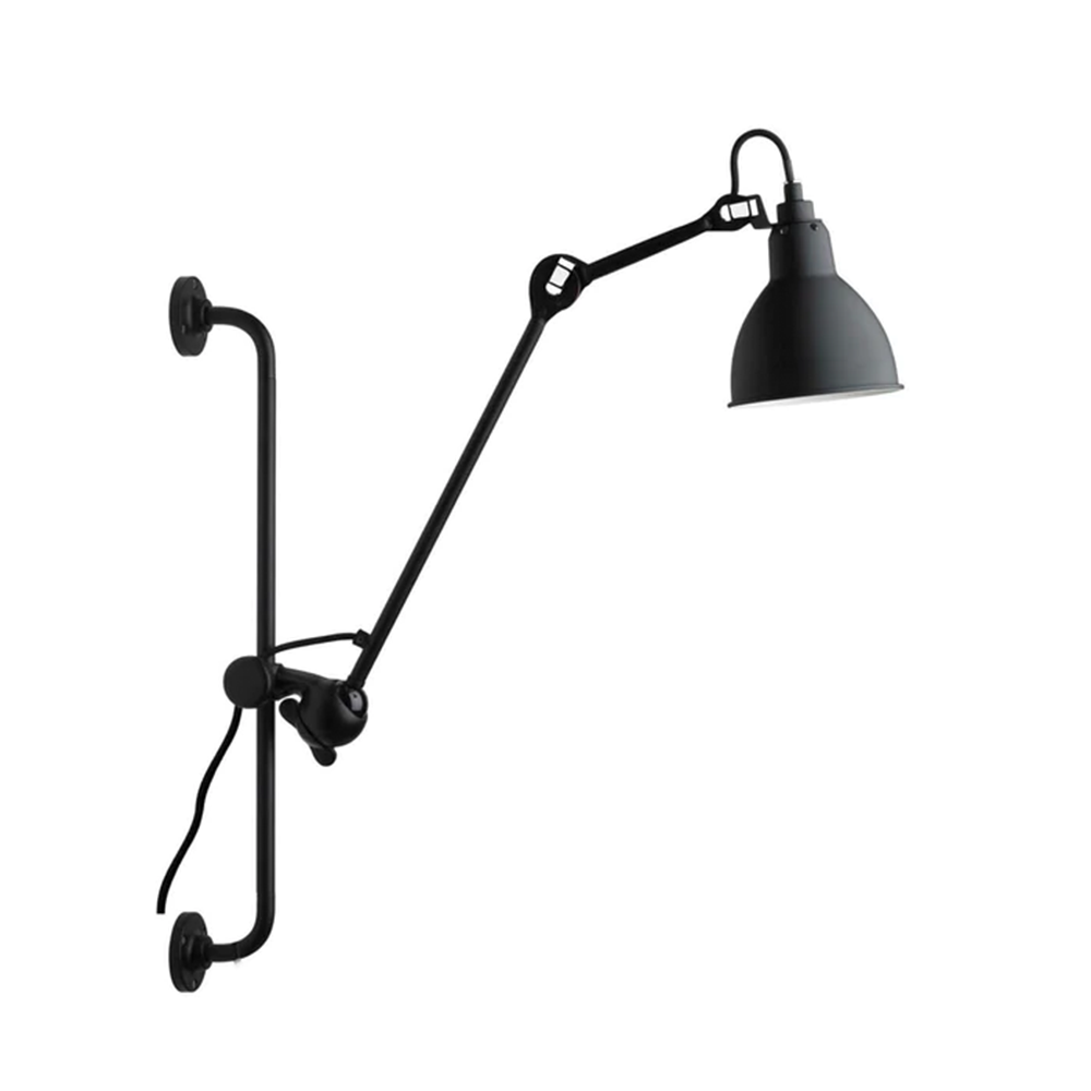 Wandleuchte GRAS - N°210 von DCW éditions im Farbton schwarz