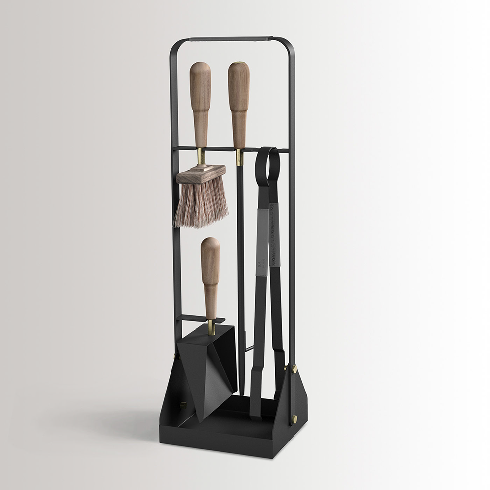 Kaminbesteck Set EMMA im Farbton graphite von Eldvarm