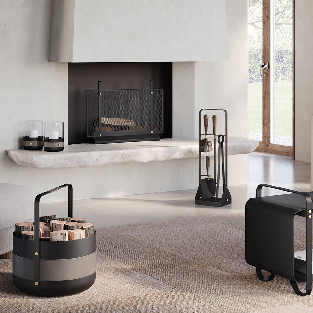 Kaminbesteck Set EMMA im Farbton graphite von Eldvarm