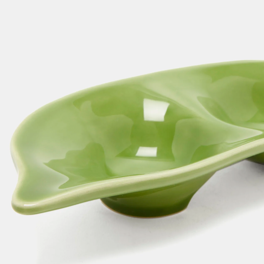 Ceramic serving bowl - Peapod small