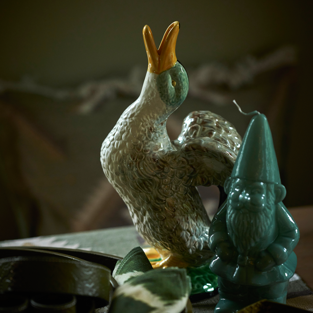 Krug aus Keramik - Ente hell