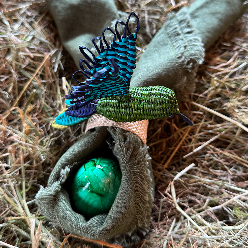 Serviettenring TOQUILLA in Form eines Kolibris Hummingbird von Coro Cora