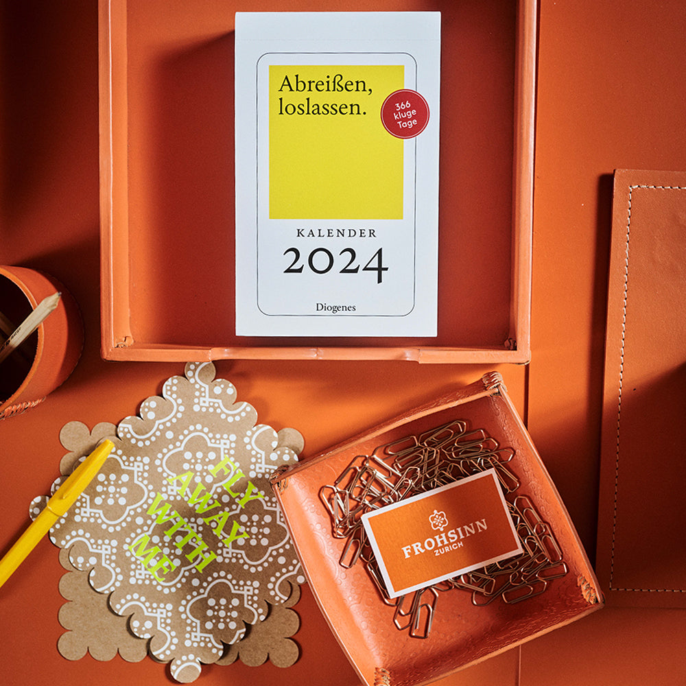 Kalender 2026 - Abreissen, loslassen