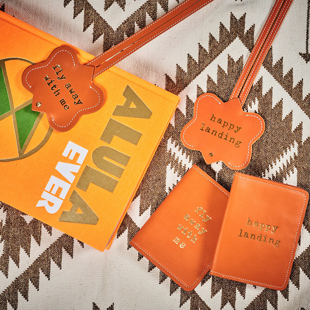 Gepäckanhänger LUZIA aus Leder, Inspirationsbild
