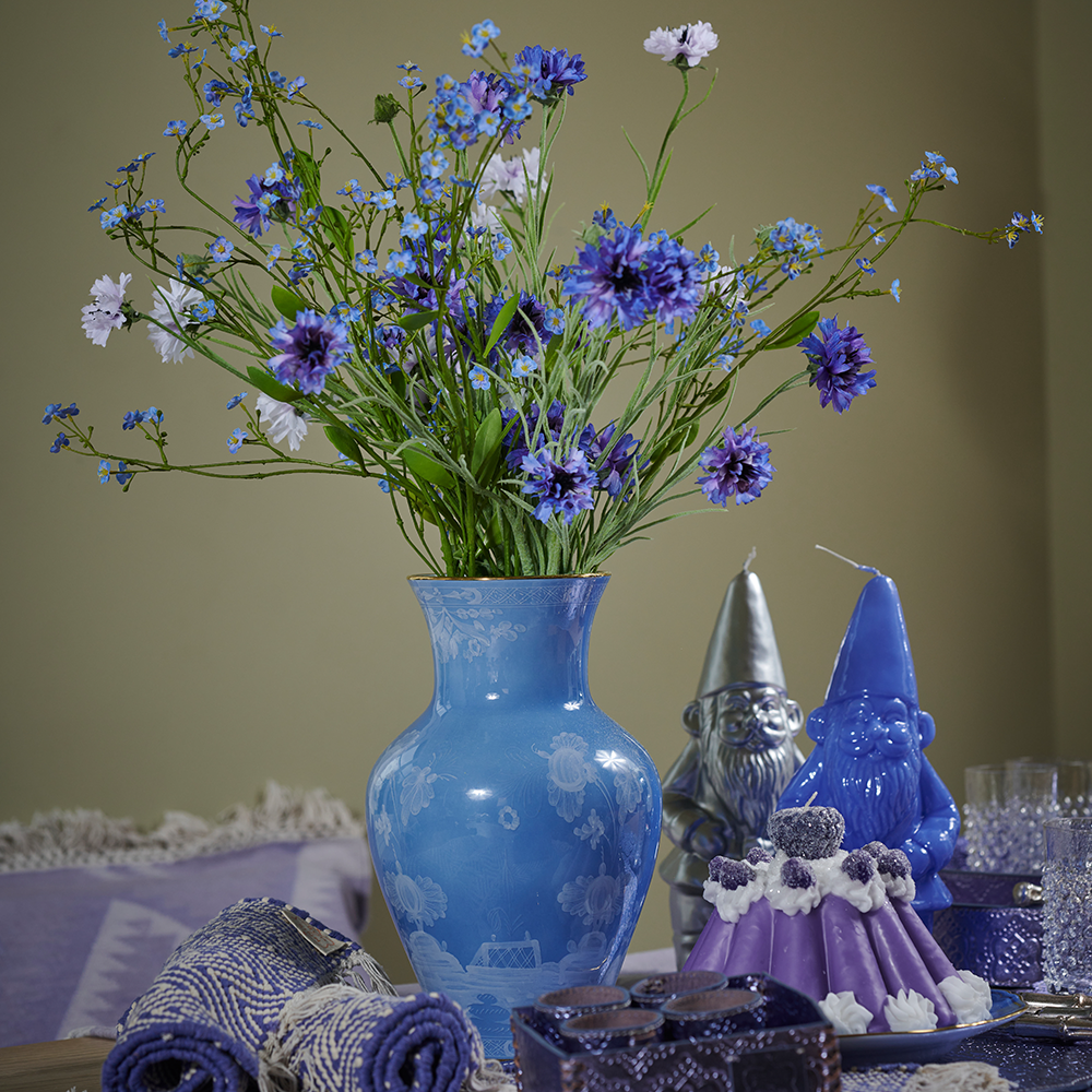 Ming Vase ORIENTE ITALIANO - blau