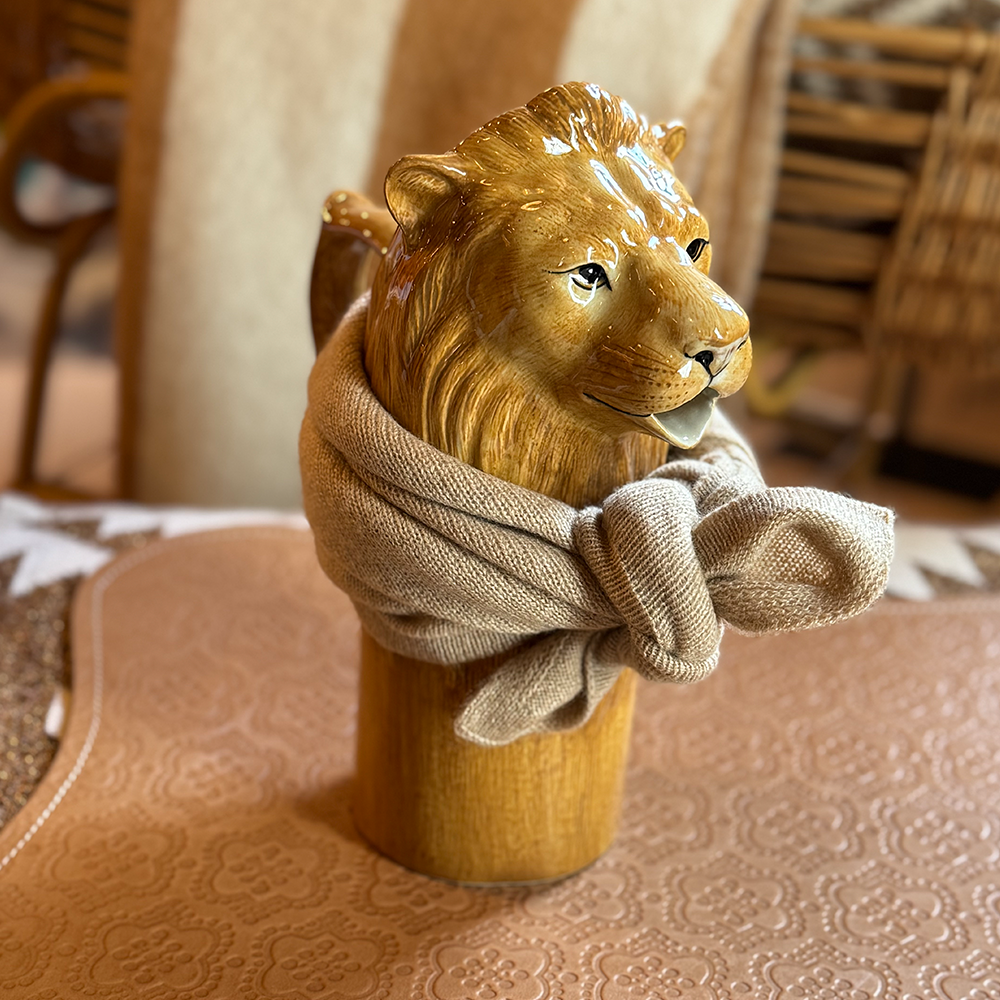 Kaschmirschal MINI SCARF - beige