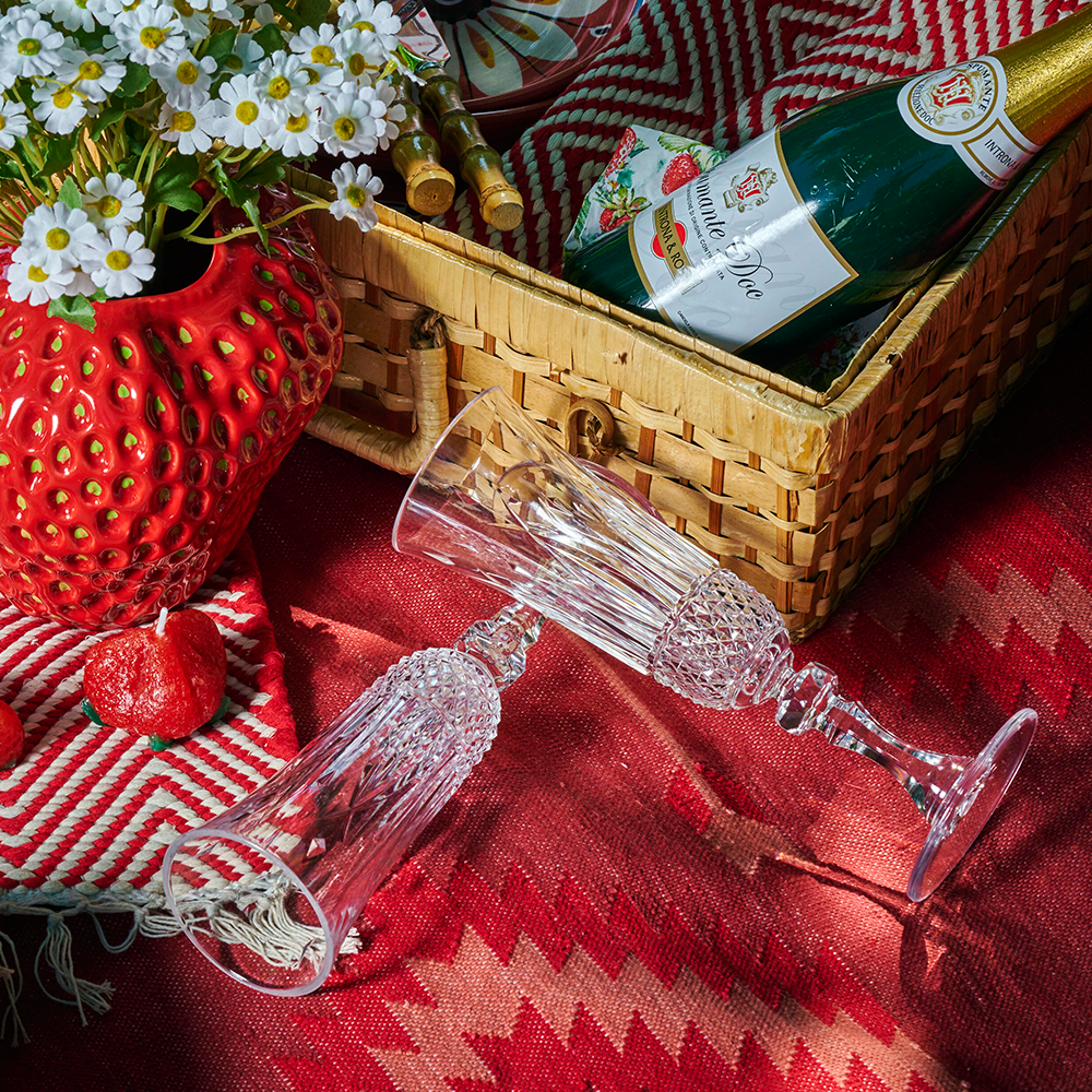 Champagnerglas ITALIA aus Acrylglas von Mario Luca Giusti