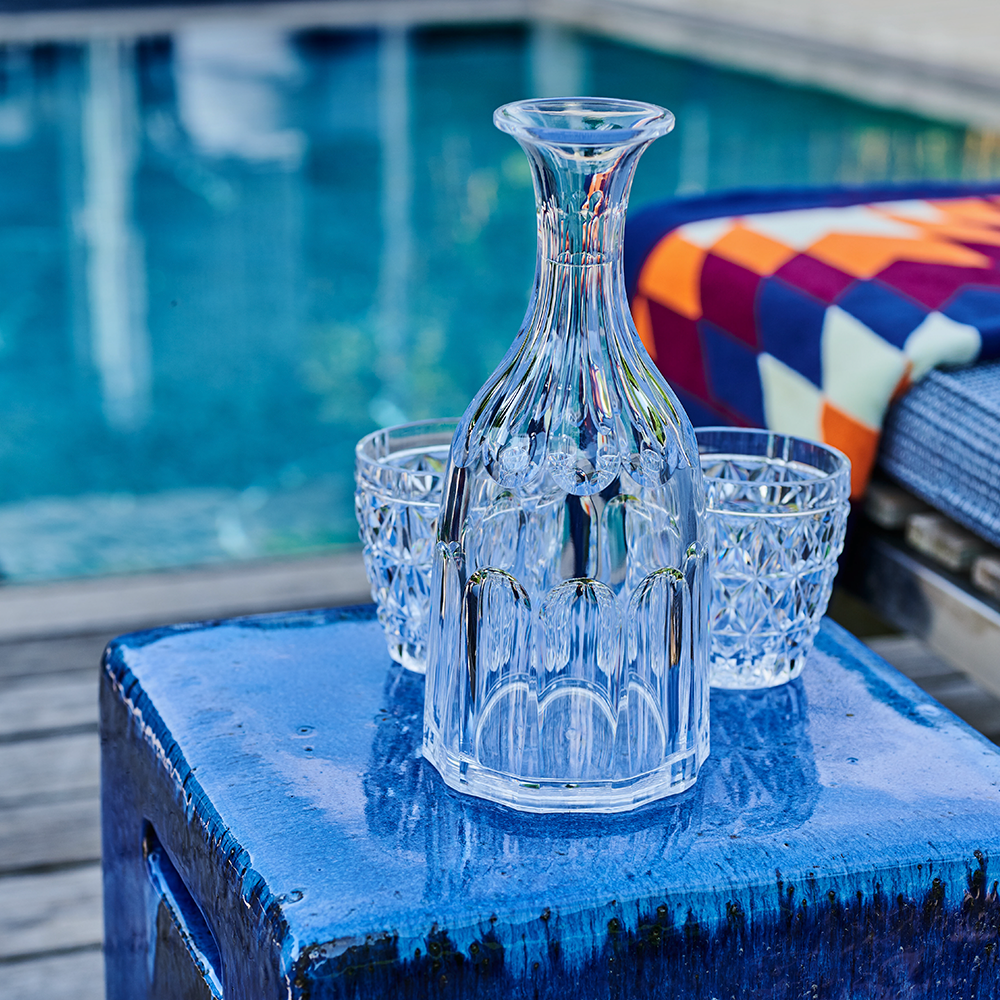 Flasche AQUARAMA aus Acrylglas von Mario Luca Giusti im Farbton klar