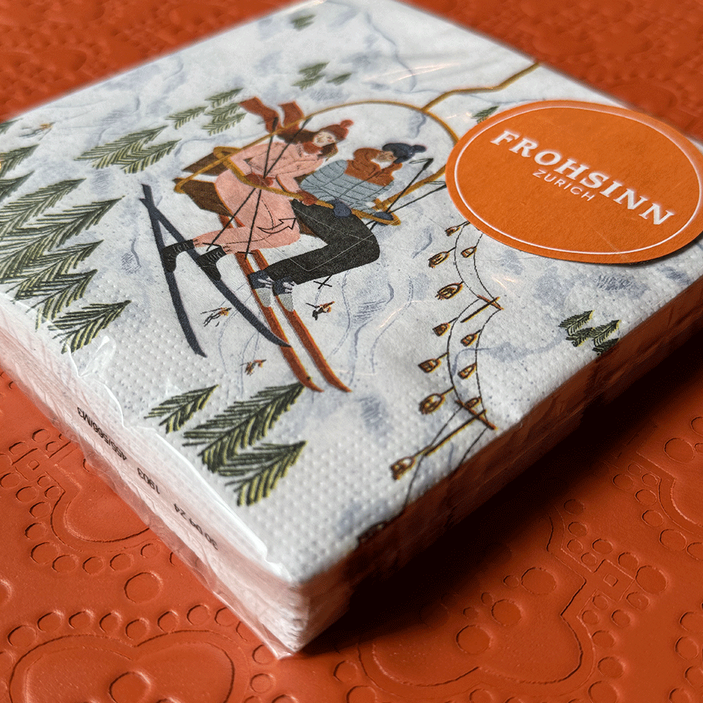 Cocktailserviette PPD - Zermatt von Paperproducts Design