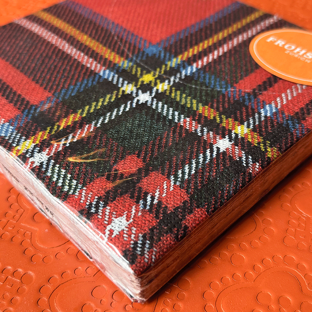 Serviette PPD - Check Red von Paperproducts Design