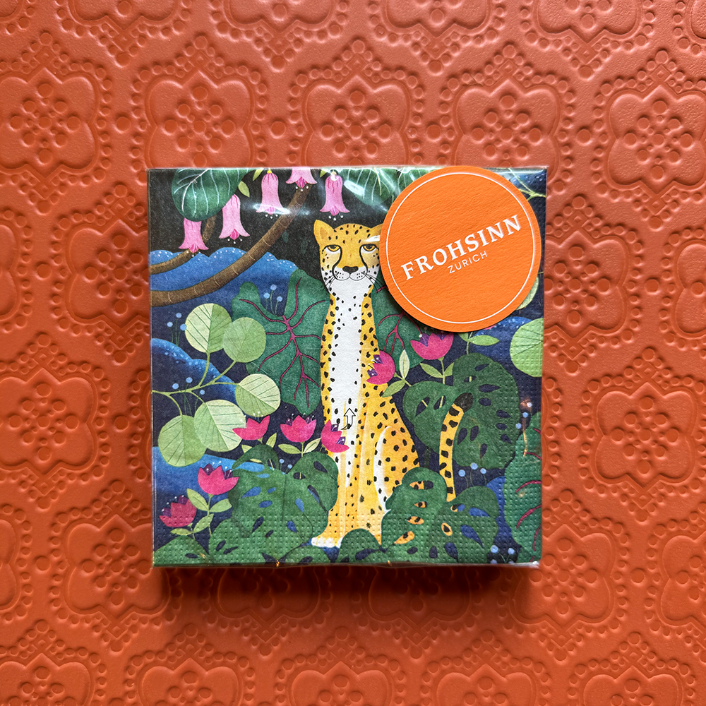 Serviette PPD im Cheetah Design von Paperproducts Design