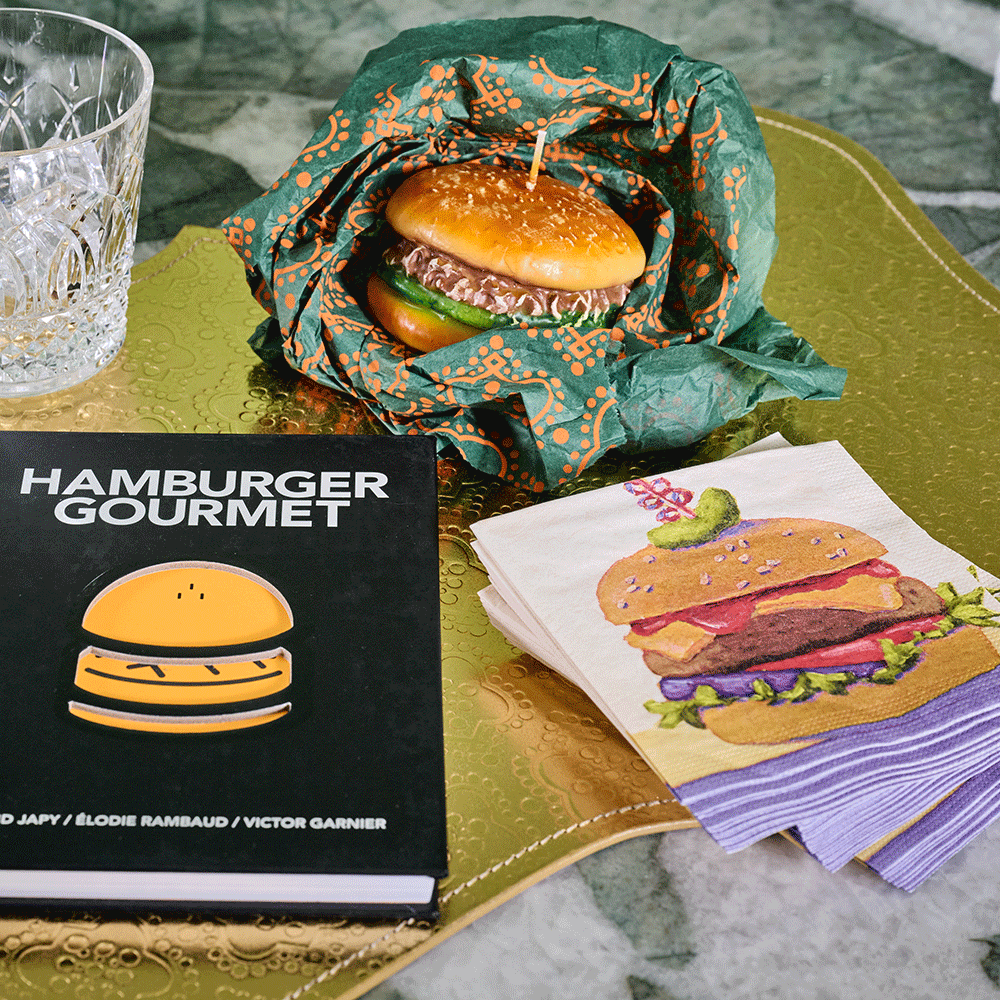 Cocktailserviette PPD - RJG&#39;s Cheeseburger von Paperproducts 