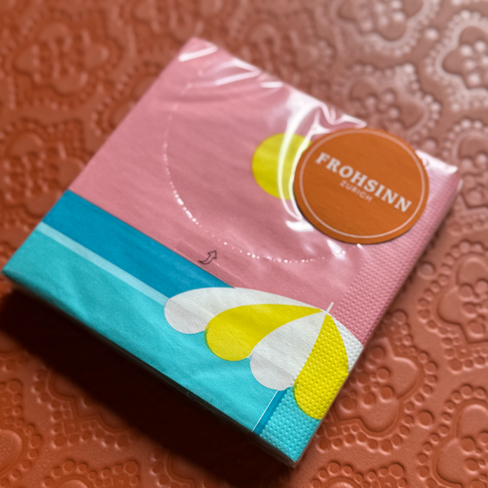 Serviette PPD im Cap d'Antibe Design von Paperproducts Design