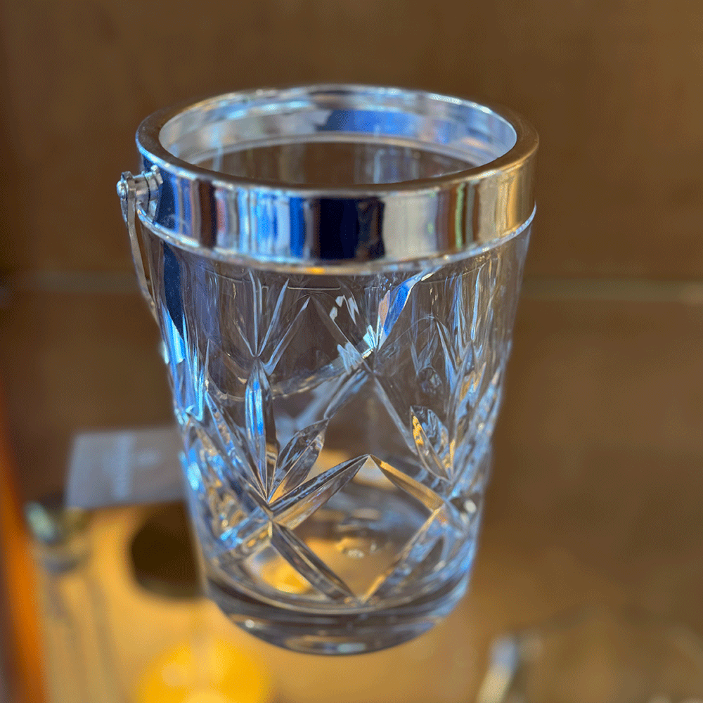 Eiskübel aus Kristallglas - klar N° 22