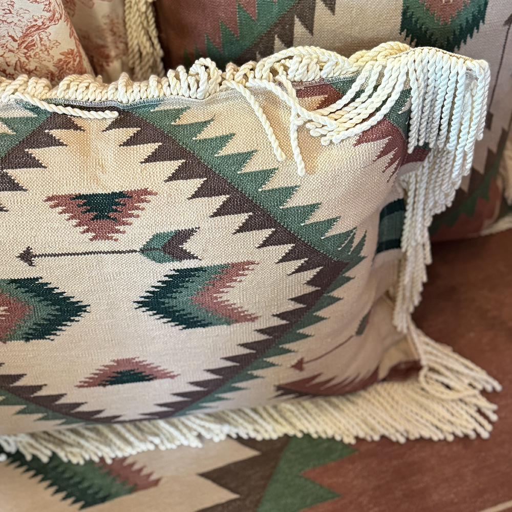 Kissen FRINGES FOREVER im Farbton natural von Kollektion NAVAJO im Farbton Natural