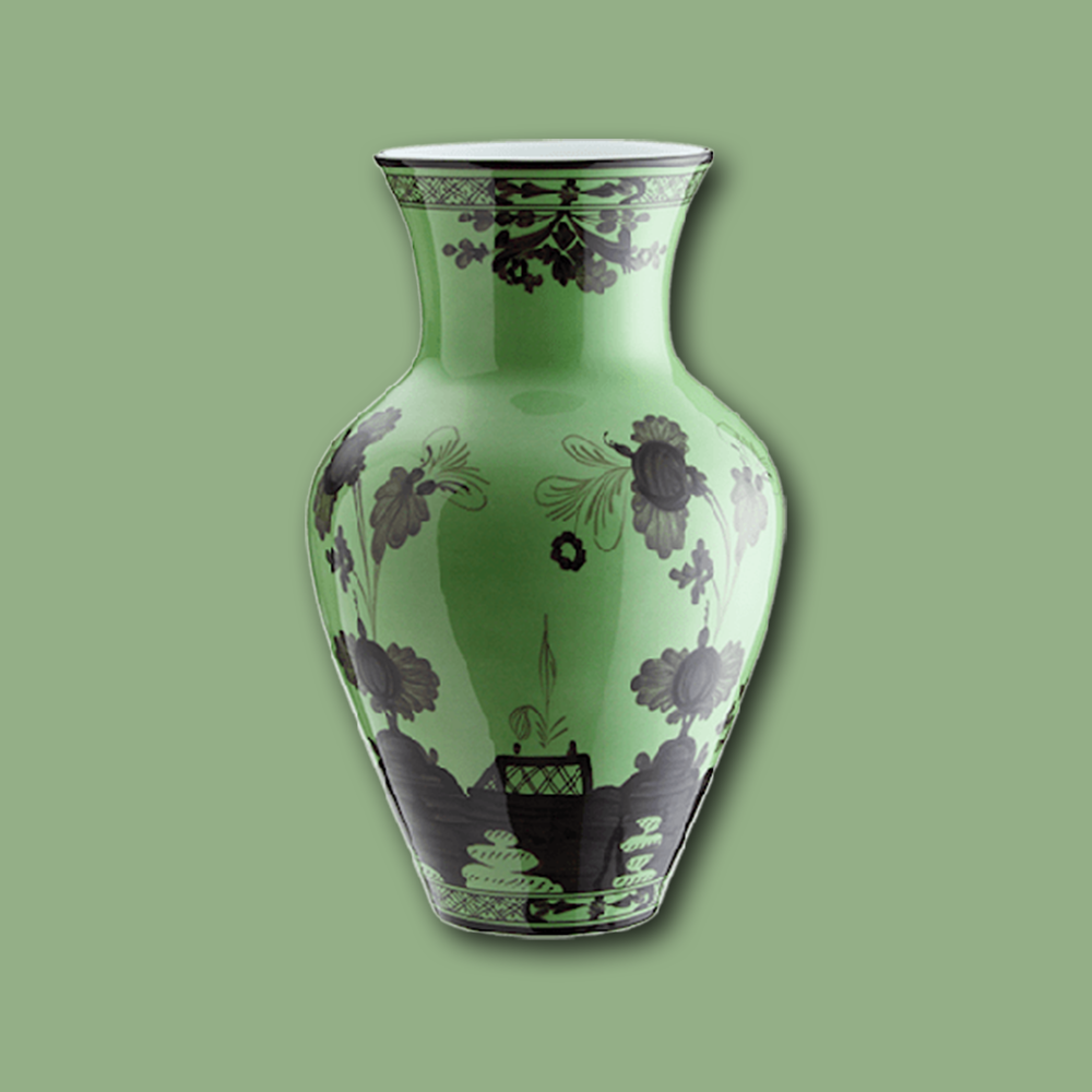 Ming vase ORIENTE ITALIANO - green blue