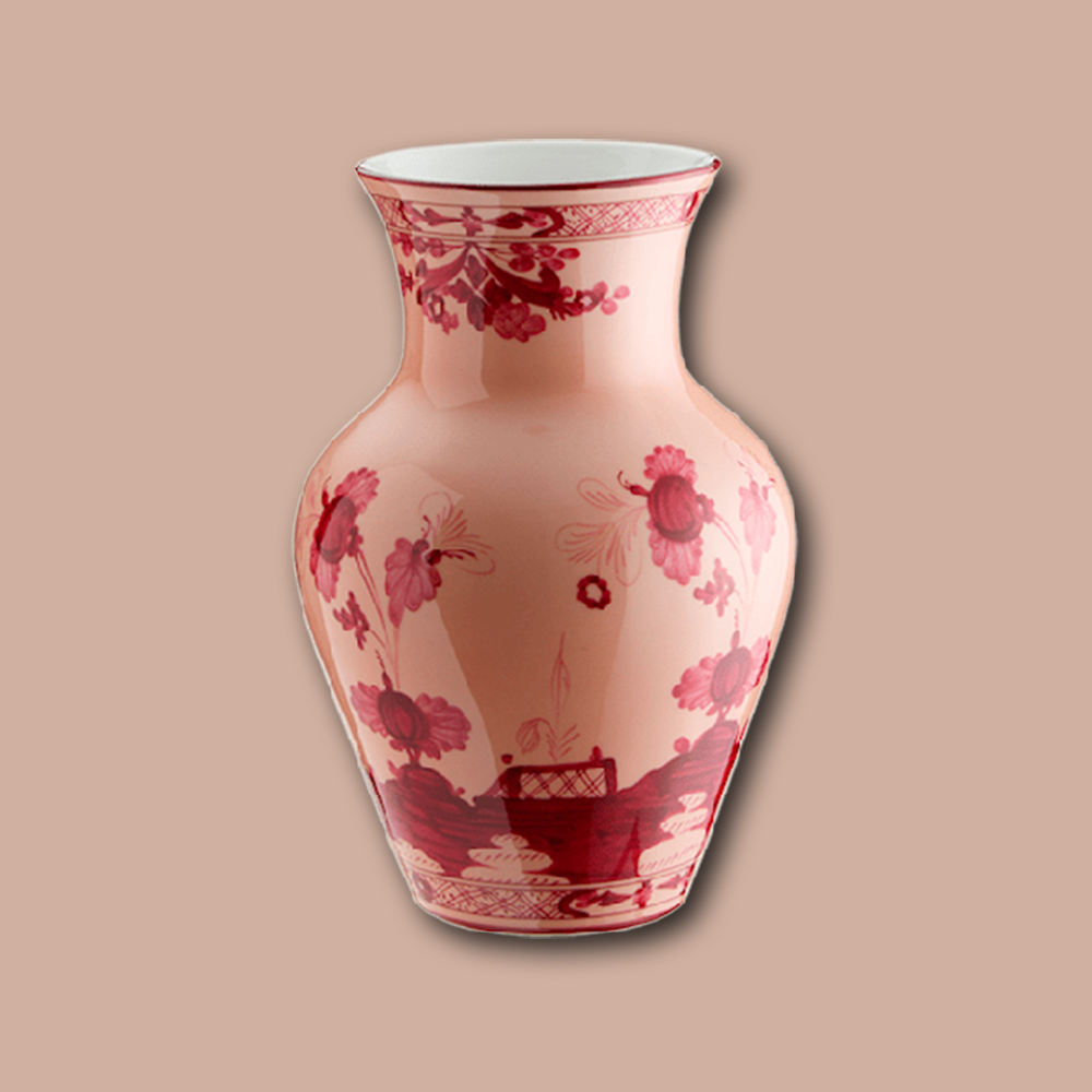 Ming Vase ORIENTE ITALIANO - rosa/rot