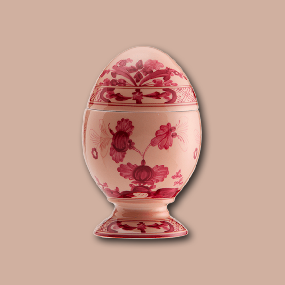 SMALL EGG ORIENTE ITALIANO im Farbton Vermiglio von Ginori 1735