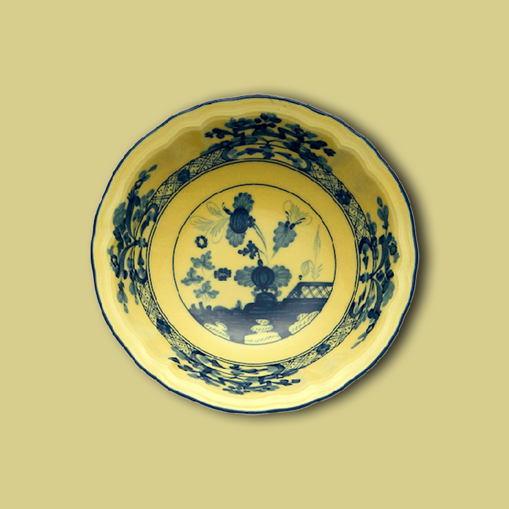 Früchteschale ORIENTE ITALIANO im Farbton Citrin von Ginori 1735