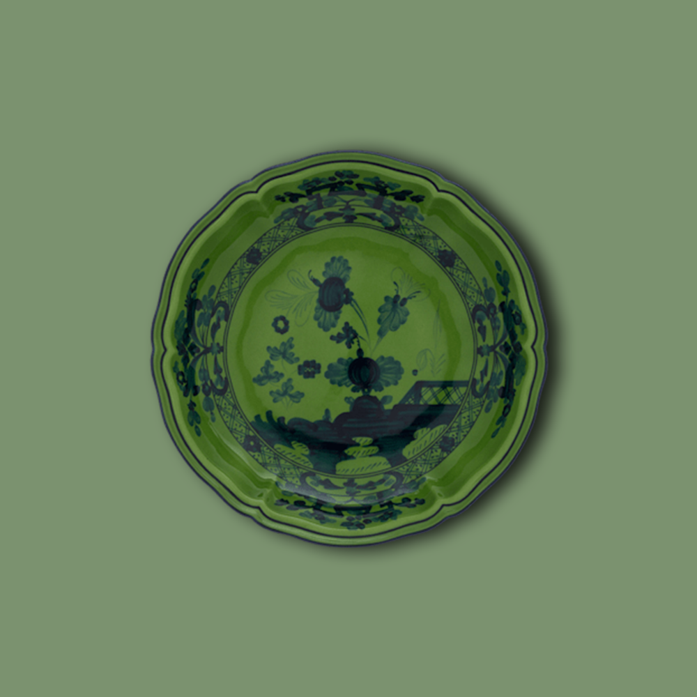 Obstschale ORIENTE ITALIANO im Farbton Malachite von Ginori 1735