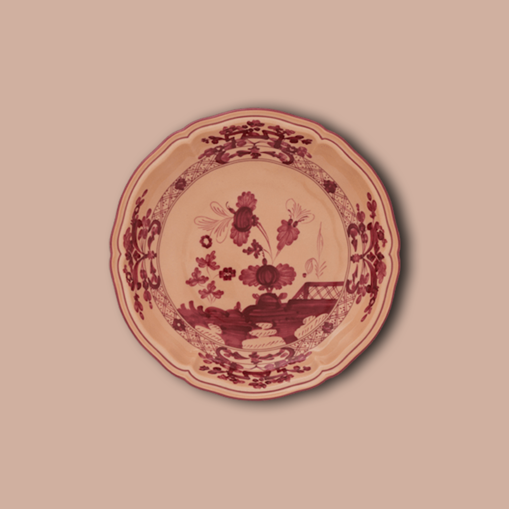 Obstschale ORIENTE ITALIANO im Varbton Vermiglio von Ginori 1735