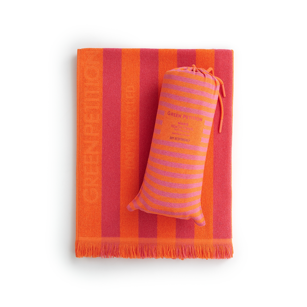 Maris Ruby Beach Towel from Green Petition