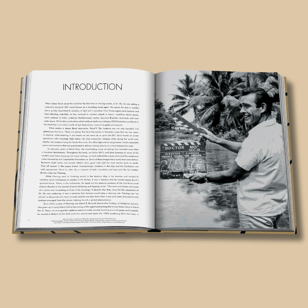 James Bond Destinations von Assouline, Inhalt