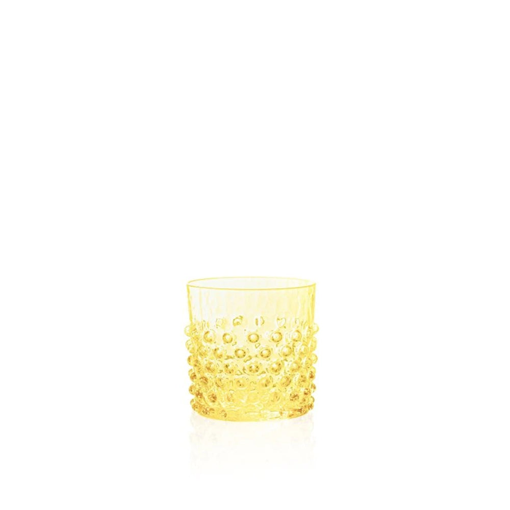 Whiskyglas HOBNAIL - citrine