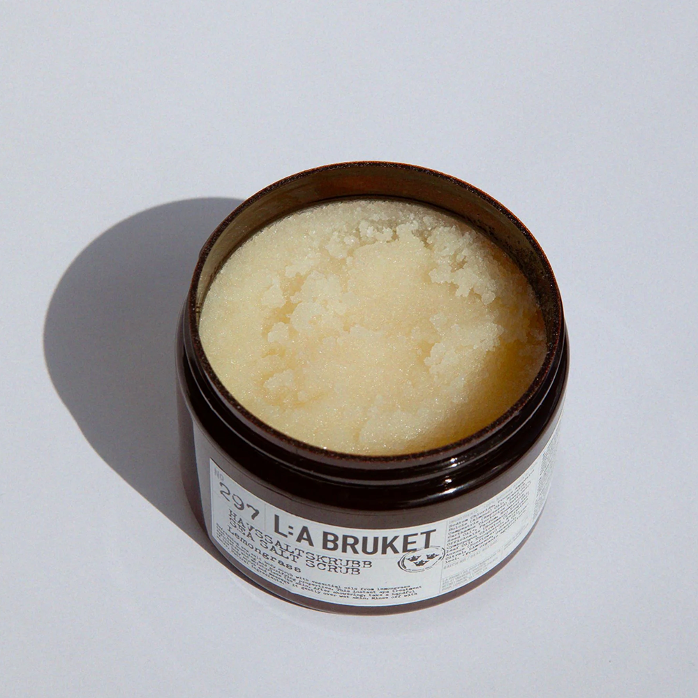 279 Meersalzpeeling mit Lemonengrass Geschmack von L:A Bruket