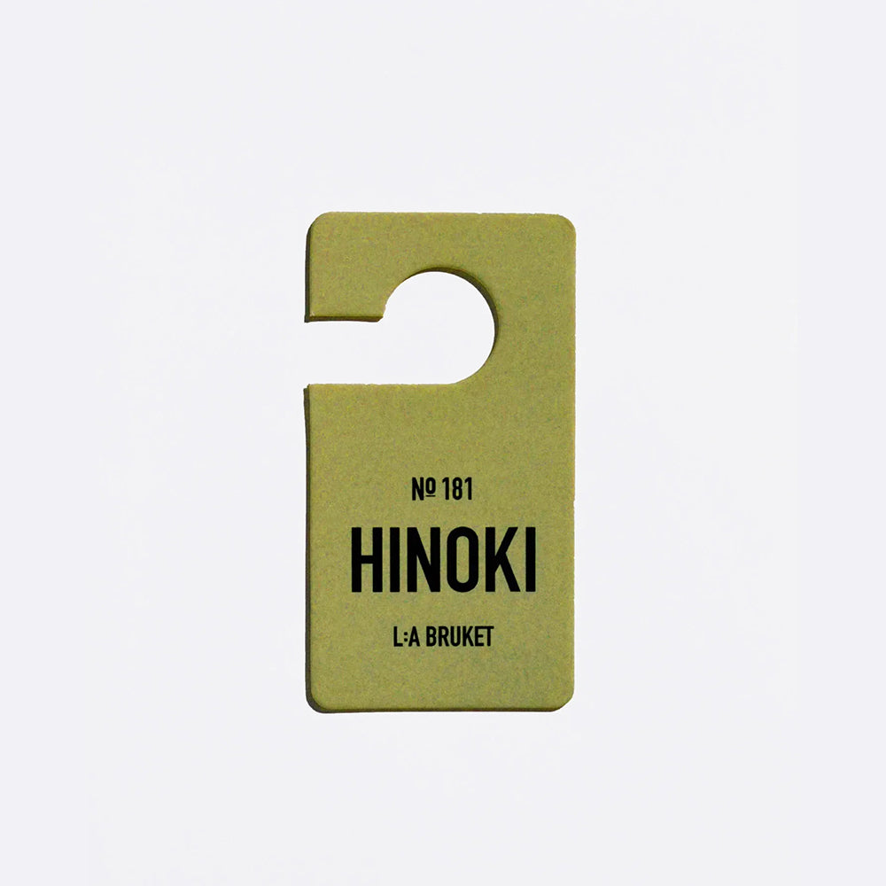 Fragrance Tag / Duftanhänger mit Duft No. 181 Hinoki von L:A BRUKET