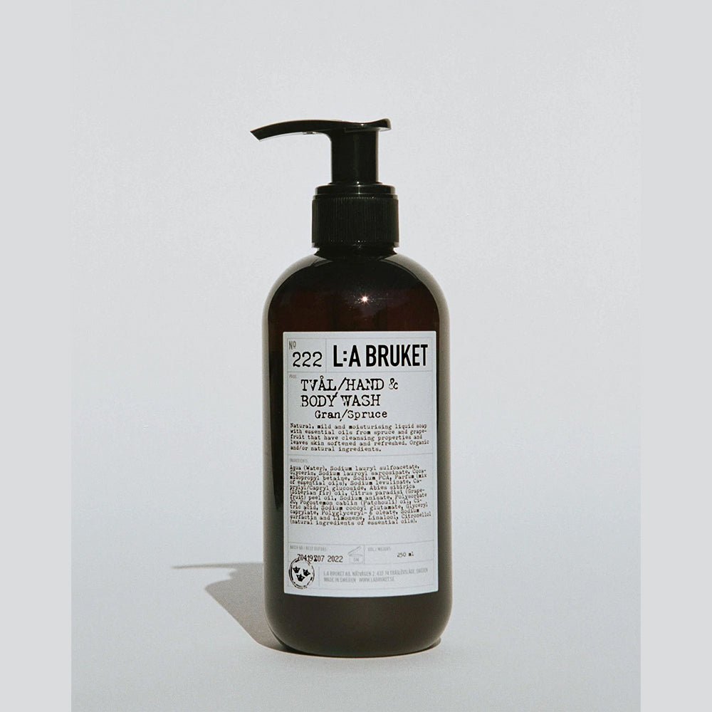 Hand &amp; Body wash / Körperpflege mit Duftnote No. 222 Spruce von L:A BRUKET